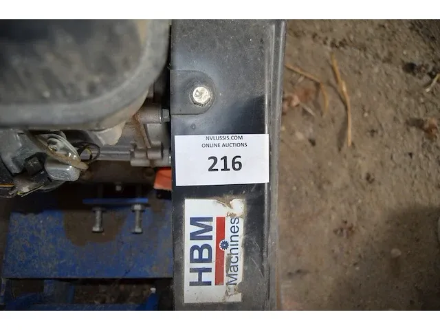 Trilplaat hbm 196cc - afbeelding 2 van  9