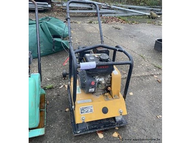 Trilplaat loncin, rp-1100pro, bj 2013, werking niet gekend - afbeelding 1 van  2