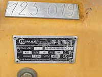 Trilplaat loncin, rp-1100pro, bj 2013, werking niet gekend - afbeelding 2 van  2