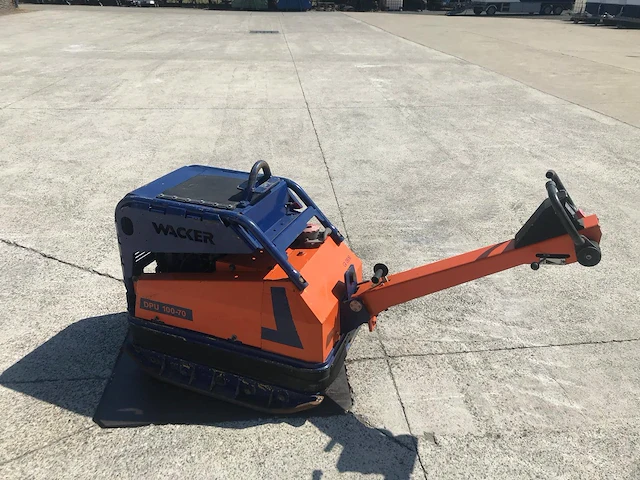 Trilplaat wacker dpu 100-70 diesel 2008 - afbeelding 1 van  1
