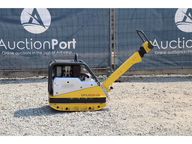Trilplaat wacker neuson dpu5545 diesel 2015 - afbeelding 1 van  1