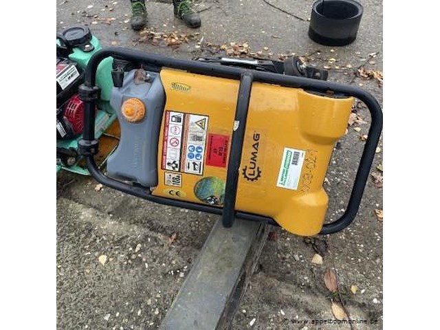 Trilstamper lumag, lvs 80-4r, bj 2011, werking niet gekend - afbeelding 2 van  4