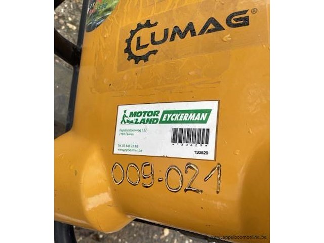 Trilstamper lumag, lvs 80-4r, bj 2011, werking niet gekend - afbeelding 3 van  4