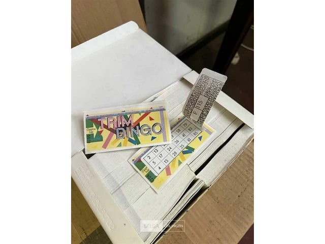 Trim bingo lotjes - afbeelding 3 van  3