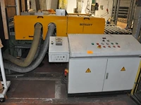 Trimming station with aspirator bucket cleaning incl. washing machine benteler, robot abb and quality control station - afbeelding 6 van  11