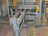 Trimming station with aspirator bucket cleaning incl. washing machine benteler, robot abb and quality control station - afbeelding 7 van  11