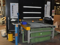 Trimming station with aspirator bucket cleaning incl. washing machine benteler, robot abb and quality control station - afbeelding 8 van  11