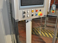 Trimming station with aspirator bucket cleaning incl. washing machine benteler, robot abb and quality control station - afbeelding 11 van  11
