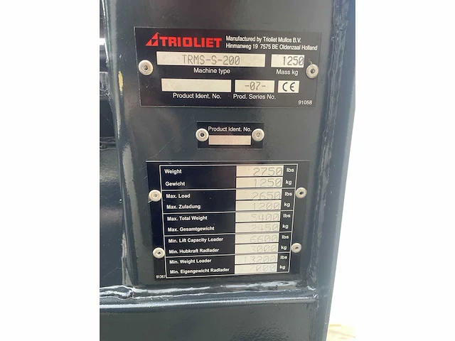 Trioliet - trms-s-200 - feeder doser - afbeelding 5 van  5