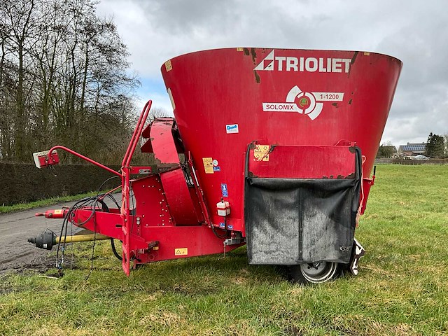 Trioliet solomix 1-1200 voermengwagen - afbeelding 17 van  18