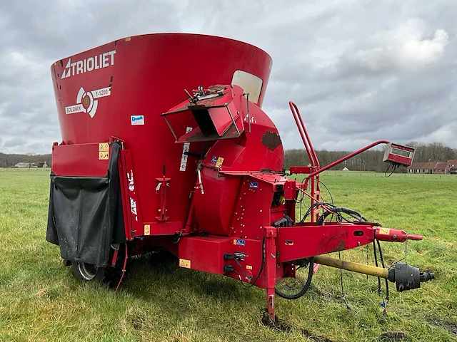 Trioliet solomix 1-1200 voermengwagen - afbeelding 12 van  18