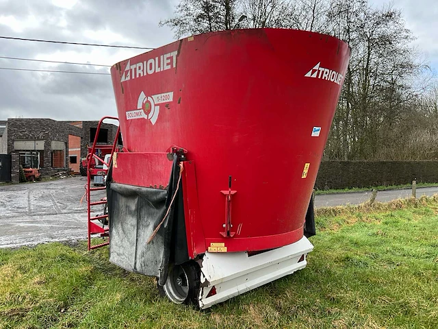 Trioliet solomix 1-1200 voermengwagen - afbeelding 16 van  18