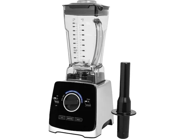 Tristar bl-4473 vitapower 2000 blender zwart/rvs - afbeelding 1 van  3