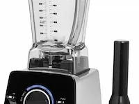 Tristar bl-4473 vitapower 2000 blender zwart/rvs - afbeelding 1 van  3