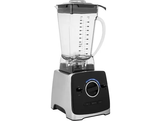 Tristar bl-4473 vitapower 2000 blender zwart/rvs - afbeelding 2 van  3