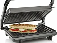 Tristar gr-2650 contactgrill zwart/rvs - afbeelding 1 van  3