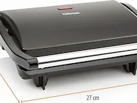 Tristar gr-2650 contactgrill zwart/rvs - afbeelding 3 van  3
