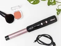 Tristar hd-2502 draadloze krultang – gebruikstijd van 40 minuten – ideaal voor onderweg - zwart rose - cordless range - afbeelding 2 van  2