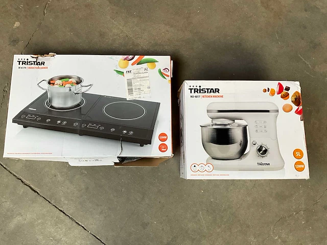 Tristar inductieplaat en keukenmachine (2x) - afbeelding 1 van  10