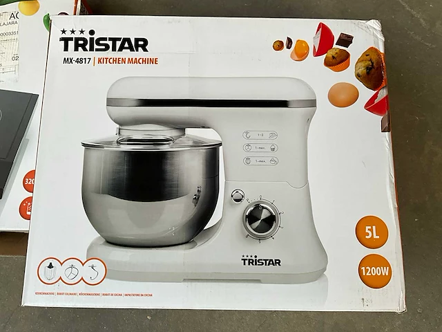Tristar inductieplaat en keukenmachine (2x) - afbeelding 5 van  10
