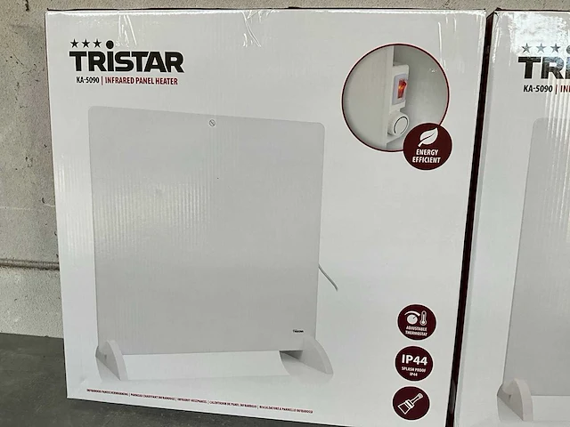 Tristar ka-5090 infrarood paneelverwarming (2x) - afbeelding 2 van  5