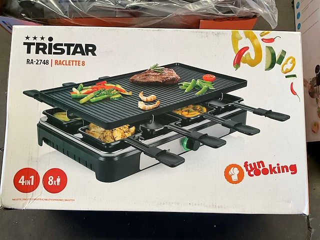 Tristar raclette 8 & princess waterproof sous vide stick (3x) - afbeelding 3 van  10