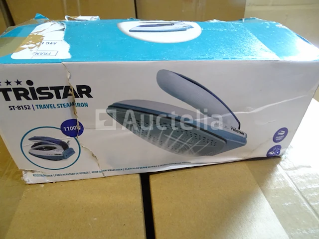 Tristar travel iron st-8152 stoomstrijkijzer - afbeelding 2 van  2
