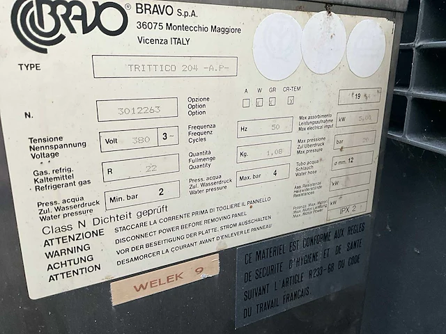 Trittico 204 ijsmachine - afbeelding 6 van  7