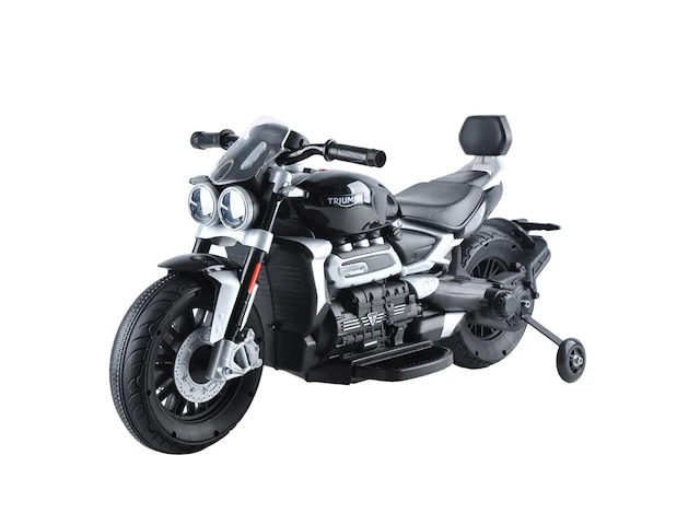 Triumph rocket 3gt elektrische kindermotor 12v - 2 tot 5 jaar - zwart - afbeelding 1 van  3