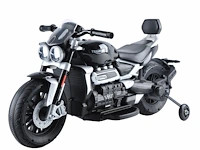 Triumph rocket 3gt elektrische kindermotor 12v - 2 tot 5 jaar - zwart - afbeelding 1 van  3