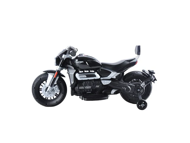 Triumph rocket 3gt elektrische kindermotor 12v - black - afbeelding 5 van  8