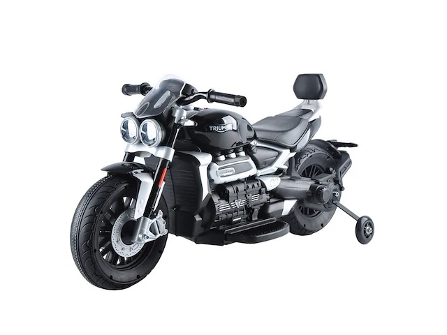 Triumph rocket 3gt elektrische kindermotor 12v - black - afbeelding 6 van  8