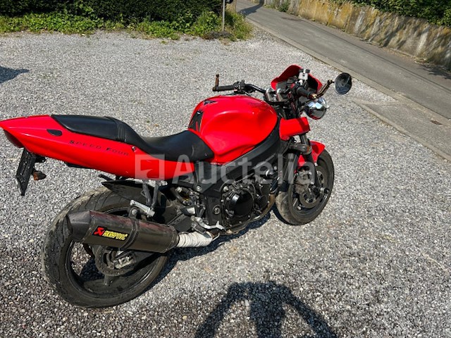 Triumph speed four 600 cc motorfiets - 2006 - afbeelding 5 van  9