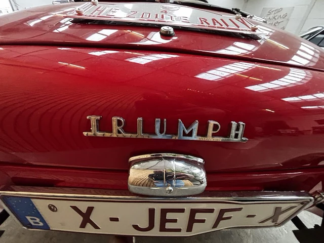 Triumph tr3,1957 - afbeelding 11 van  25