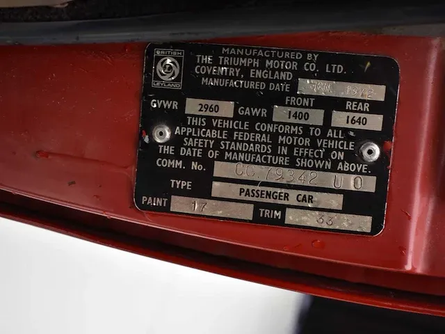 Triumph tr6 overdrive - afbeelding 41 van  54