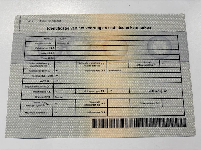 Triumph tr - afbeelding 15 van  23