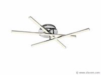 Trix design plafond led lamp zilver - afbeelding 8 van  8