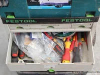 Trolley festool met inhoud - afbeelding 2 van  3
