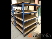Trolley met 5 niveaus - afbeelding 4 van  6