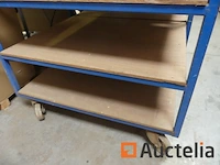 Trolley met 5 niveaus - afbeelding 6 van  6