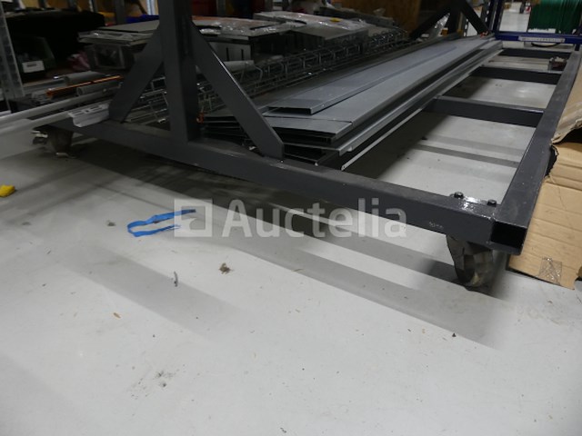 Trolley met 6 niveaus op wielen - afbeelding 4 van  5