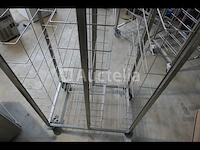 Trolley voor dienbladen op wielen - afbeelding 1 van  4