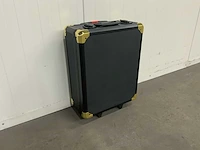Trolley zwart 186 pcs gereedschap - afbeelding 4 van  10