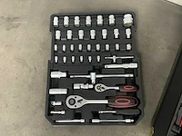 Trolley zwart 186 pcs gereedschap - afbeelding 8 van  10
