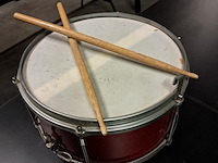 Trommel fanfare metaal (goede staat) metaal ø35 - afbeelding 4 van  6