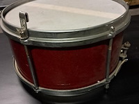 Trommel fanfare metaal (goede staat) metaal ø35 - afbeelding 4 van  4