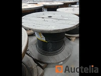 Trommel met 3 x 25 + 1 x 16 gepantserde kabel (80m) - afbeelding 2 van  4