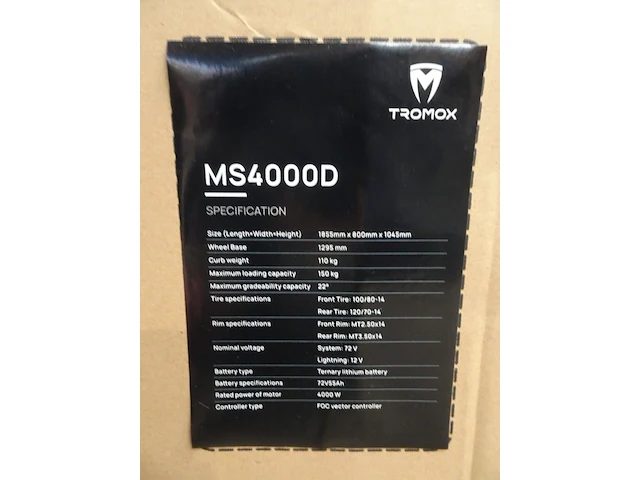 Tromox ukko s - afbeelding 4 van  5