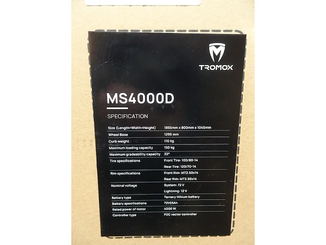 Tromox ukko s - afbeelding 4 van  5