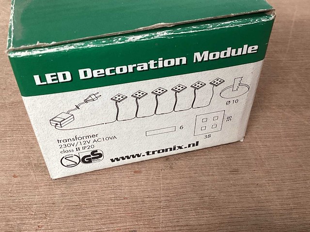 Tronix led module, set 6 stuks, geel (10x) - afbeelding 4 van  6